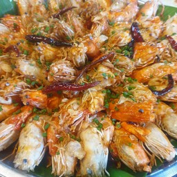 กุ้งทอดซอสมะขาม
