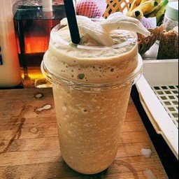 กาแฟปั่นมะพร้าวนำมสด