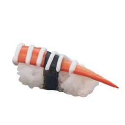 A12 ซูชิปูอัดมายองเนส (Crab Stick with Mayonnaise Sauce Sushi)