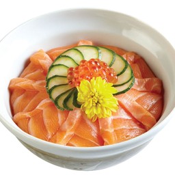 Sousaku salmon don ข้าวด้งแซลมอน