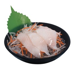 C18 ซาชิมิอิกะสไลด์ ( 4 ชิ้น ) (Sliced Ika (Sliced Squid) Sashimi (4pcs.))