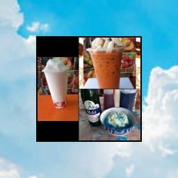 ร้านน้ำปั้นชานมเย็นแอมแอม
