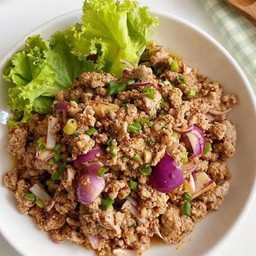 ข้าวราดลาบหมู