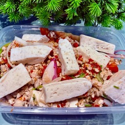 ยำหมูล้น - หมูยอ