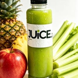 JUICE.39 DETOX+_300ml น้ำสกัดเย็นเซเลอรี่ สับปะรด แอปเปิ้ลแดง(Cold Pressed Juice)