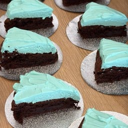 Flourless choc-mint cake #ช็อคมิ้นต์ไร้แป้ง