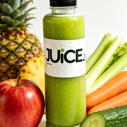 JUICE.39 REFRESH_300ml น้ำสกัดเย็น แตงกวา แอปเปิ้ลแดง สับปะรด แครอท เซเลอรี่(Cold Pressed Juice)