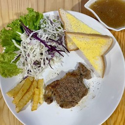 สเต็กเนื้อ