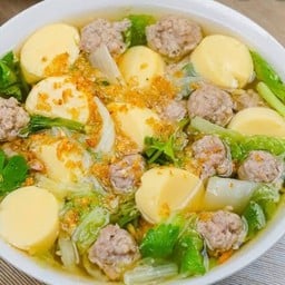 ต้มจืดหมูสับเต้าหู้