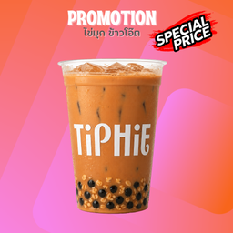 ชาไทย (ชง) ไข่มุกข้าวโอ๊ต