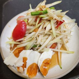 ตำไทยไข่เค็ม