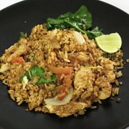 ข้าวผัดรถไฟ( ข้าวผัดโบราณ)