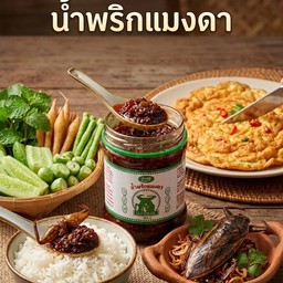 น้ำพริกแมงดา (กระปุกใหญ่)