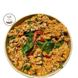 ห่อหมกหมูสับราดข้าว