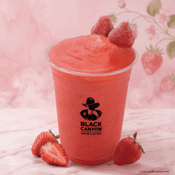 สตรอเบอร์รี่สมูทตี้ (16 oz)
