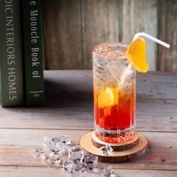 Strawberry Italian soda