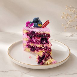 Blueberry Lemon Greek Yogurt Cake