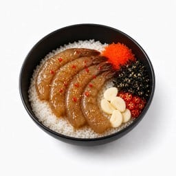 ข้าวหน้ากุ้งดอง น้ำดองเกาหลี