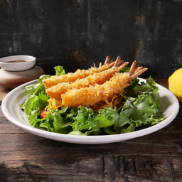 สลัดกุ้งทอด (D)