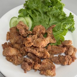 ไก่ทอดกรอบ (กับข้าว)