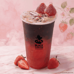 สตรอเบอร์รี่อเมริกาโน (22 oz)