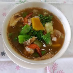 แกงเลียงกุ้งสด