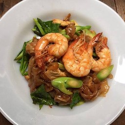 ผัดซีอิ๊วกุ้ง