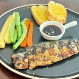 สเต็กปลาซาบะเทริยากิ (Saba Steak)