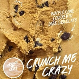 Crunch Me Crazy (Cup 85g) - คาราเมลโฮมเมด โคนวาฟเฟิลเคลือบช็อกโกแลต