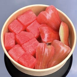 แตงโมแดงลูกเต๋า x ชมพู่ทับทิมจันทร์ หวาน หอม กรอบ อร่อย