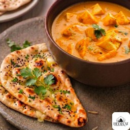 Shahi Paneer (300 มล.) + บัตเตอร์นาน 1 แผ่น
