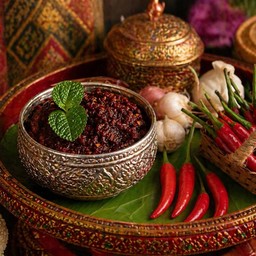 น้ำพริกตาแดง สูตรเอื้องคำต้นตำหรับเหนือแต้ๆ