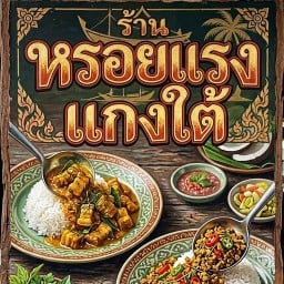 หรอยแรงแกงใต้ รสชาติจัดจ้านแบบใต้ๆ