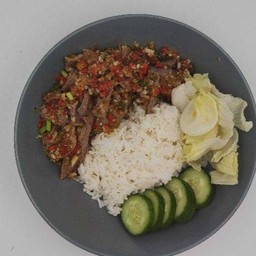 เนื้อคั่วพริกเกลือ