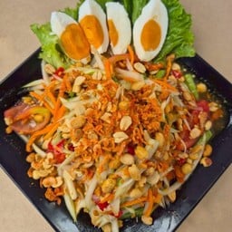 ตำข้าวโพดไข่เค็ม