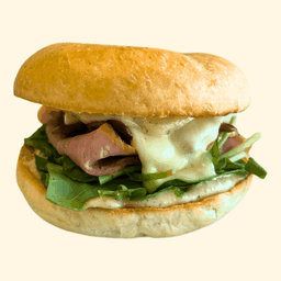 Parisian Ham Truffle Bagel - ปารีสแฮม ทรัฟเฟิล เบเกิล