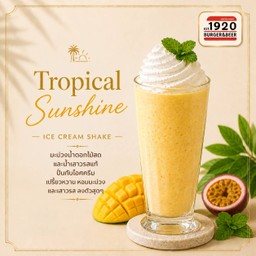 Tropical Sunshine Milkshake