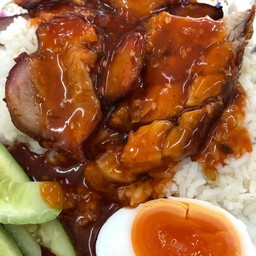 ชนิศราข้าวหมูแดงหมูกรอบสูตรนครปฐมสาขา2 พระยาสุเรนท์24