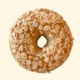 Wholewheat Oat Bagel - โฮลวีธ โอ๊ต เบเกิล