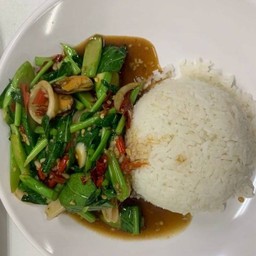 ข้าวคะน้าทะเล