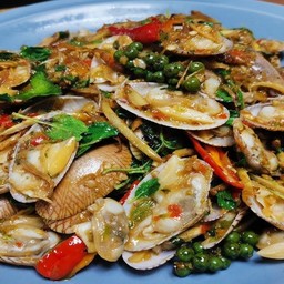 หอยลายผัดฉ่า