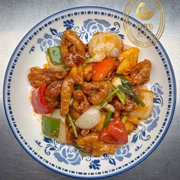 ไก่กรอบผัดเปรี้ยวหวาน