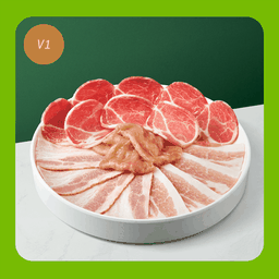V1 ชุดประหยัดหมูแฮปปี้