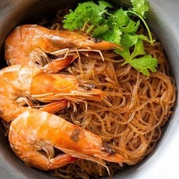 กุ้งเล็กอบวุ้นเส้น