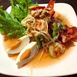 ตำไทยไข่เค็ม
