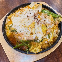 สุกี้หมูไข่ข้นชีส