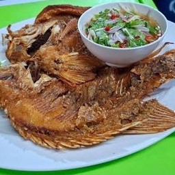 ปลาทับทิมทอดน้ำปลา