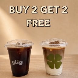 BUY 2 GET 2 FREE (Only Iced Americoano and Iced Lette)