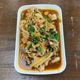 กับข้าว(เล็ก) ผัดฉ่าหมูชิ้น
