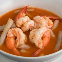 แกงส้มไหลบัวกุ้ง